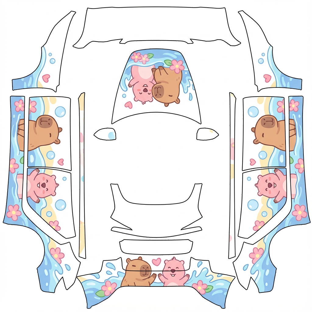 AI Design - 水豚噜噜和 Loopy