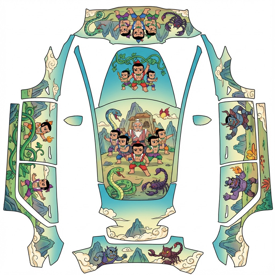 AI Design - 葫芦娃