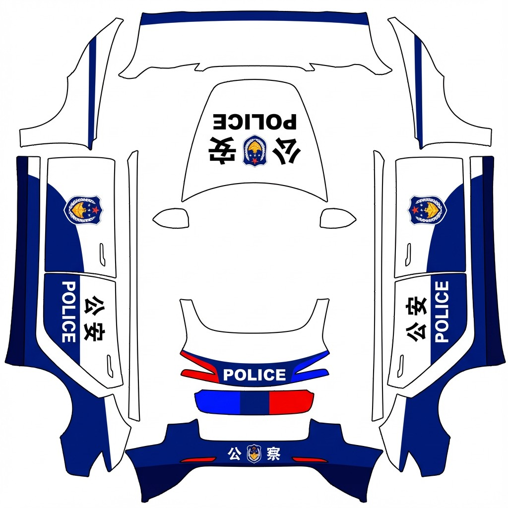 AI Design - 中国警车