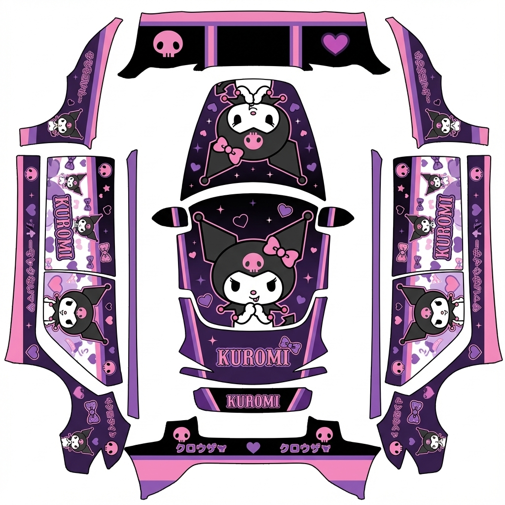 AI Design - Kuromi style