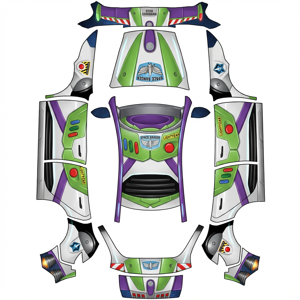 AI Design - 巴斯光年主题