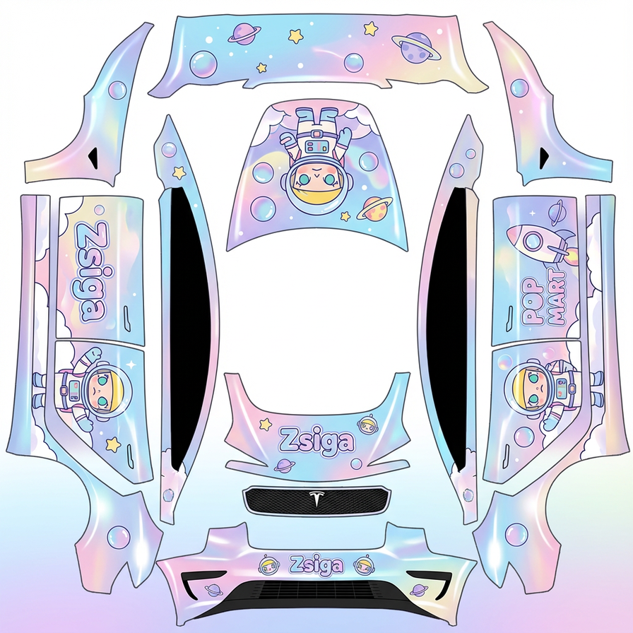 AI Design - 泡泡玛特Zsiga