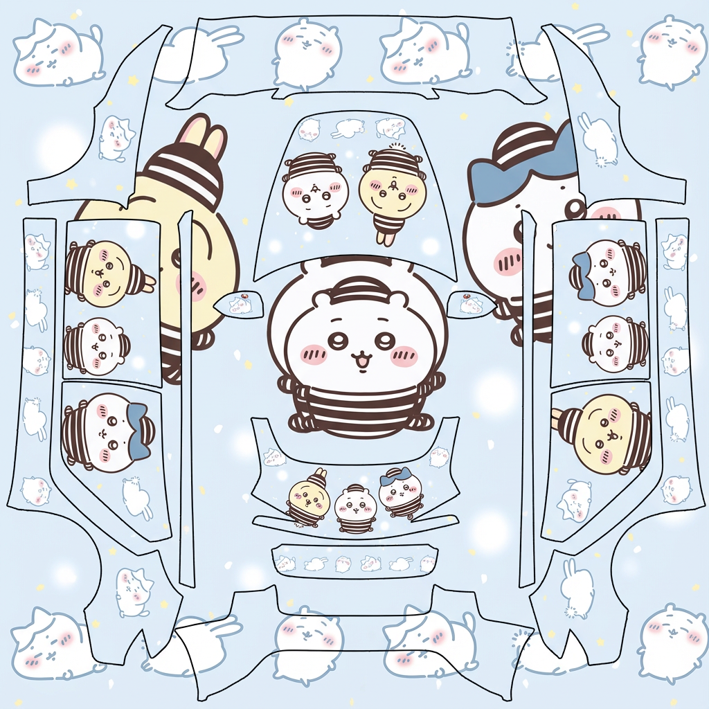 AI Design - 帮我生成吉伊卡哇Chiikawa的焕新3