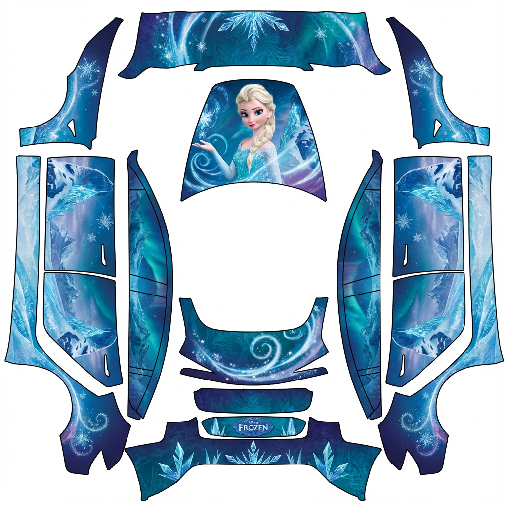 AI Design - 冰雪奇缘艾莎