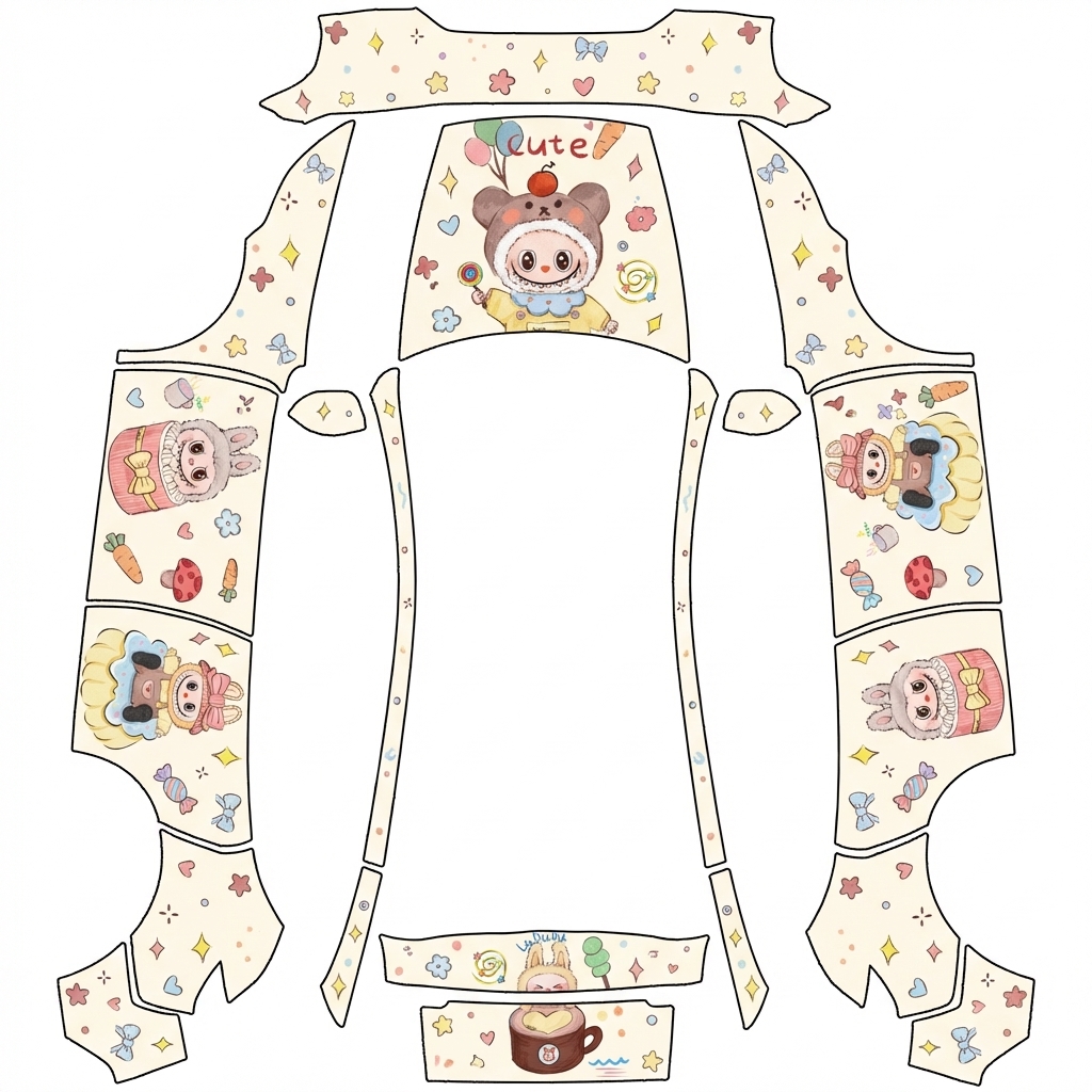 AI Design - Labubu主题的