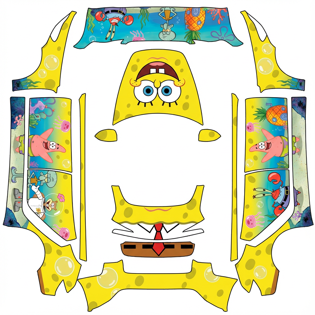 AI Design - 将Model 3 老款的3D模型纹理应用到Model 3 焕