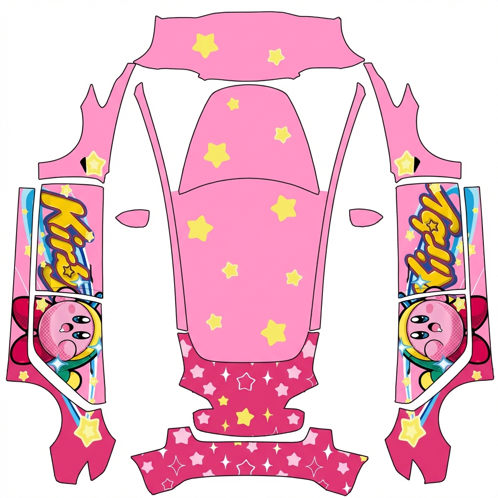 AI Design - 图片为车的左右两侧，及前后试图，请将左右试图两边放入模型相应