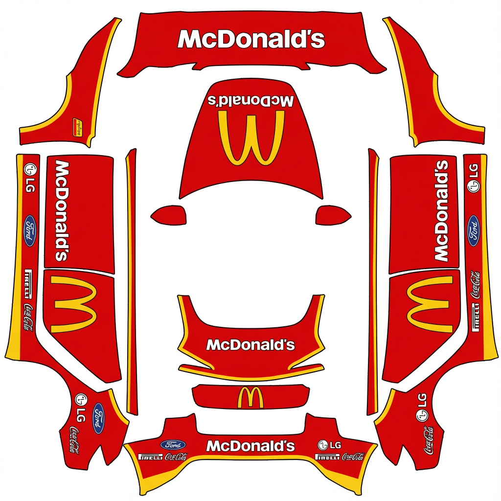 AI Design - 将Model Y 老款的3D模型纹理应用到Model 3 焕