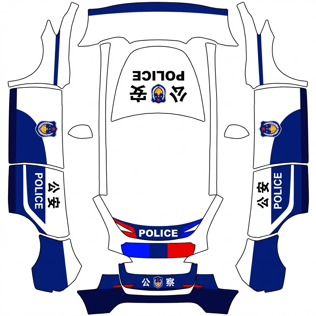 AI Design - 将Model 3 焕新版的3D模型纹理应用到Model Y 