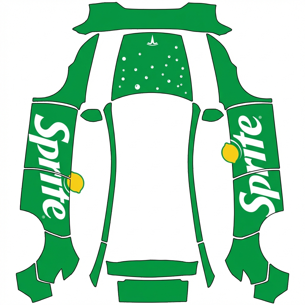 AI Design - Paint The Sprite Logo and colo