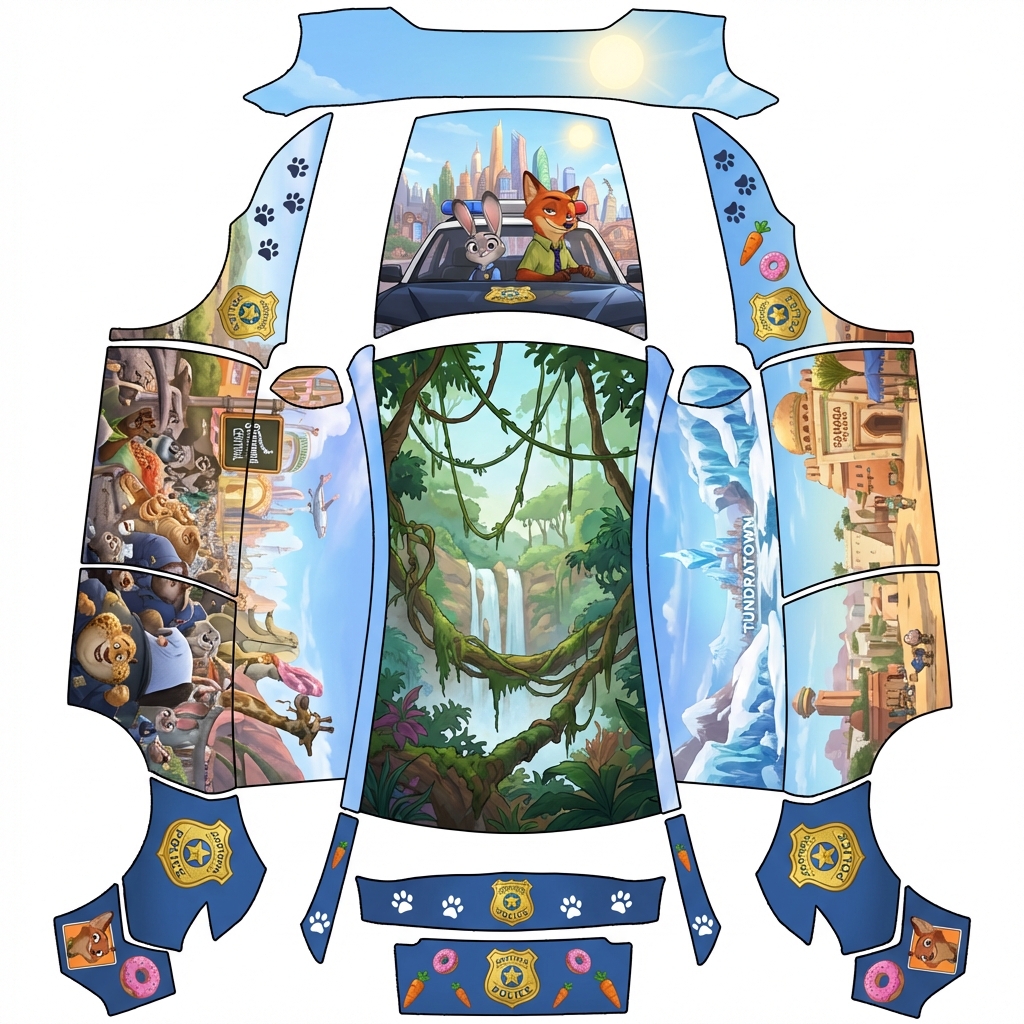 AI Design - 疯狂动物城