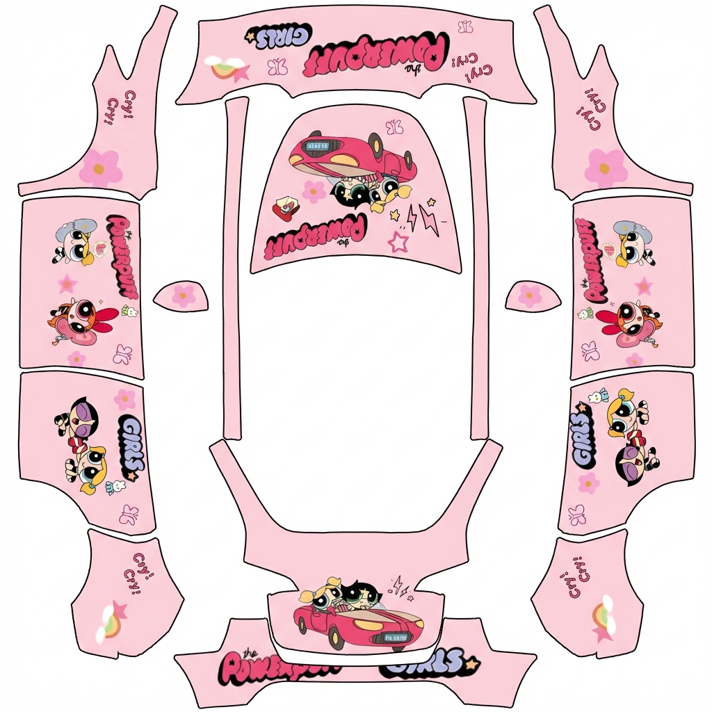 AI Design - 将Model 3 焕新版的3D模型纹理应用到Model Y 